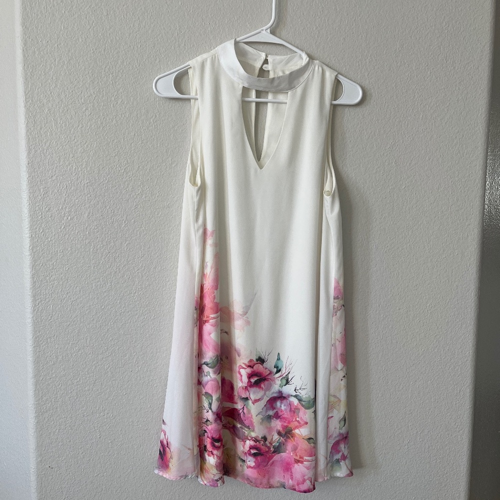 Sleeveless Floral Dress - Perfect Vacation Dress!